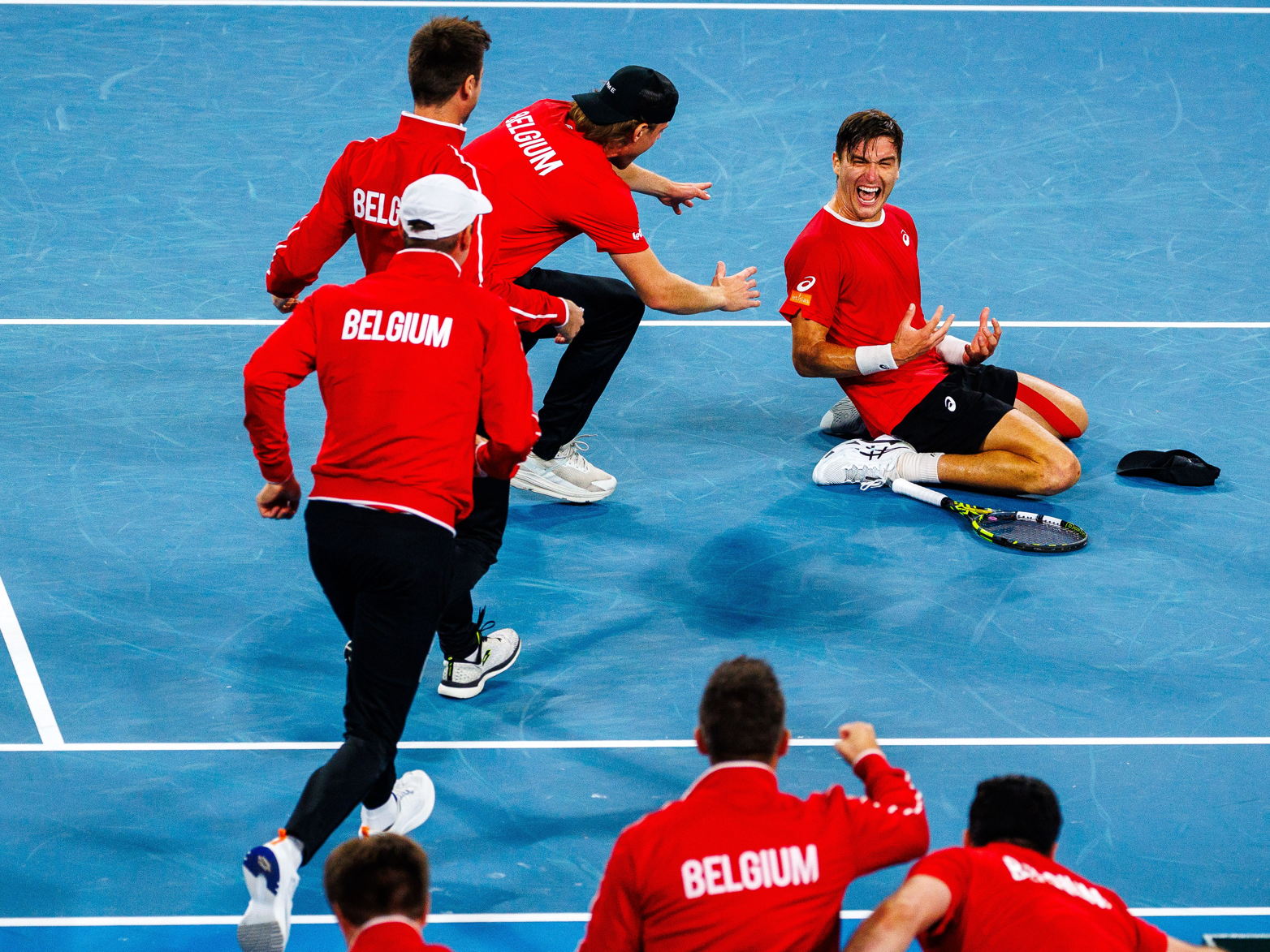 Raphaël Collignon leads Belgium to Davis Cup Finals