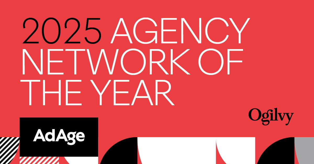 Ogilvy voor het tweede jaar op rij uitgeroepen tot Ad Age’s Global Network of the Year