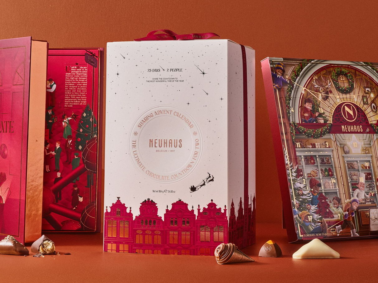 Neuhaus viert de magie van het aftellen met drie nieuwe Adventskalenders