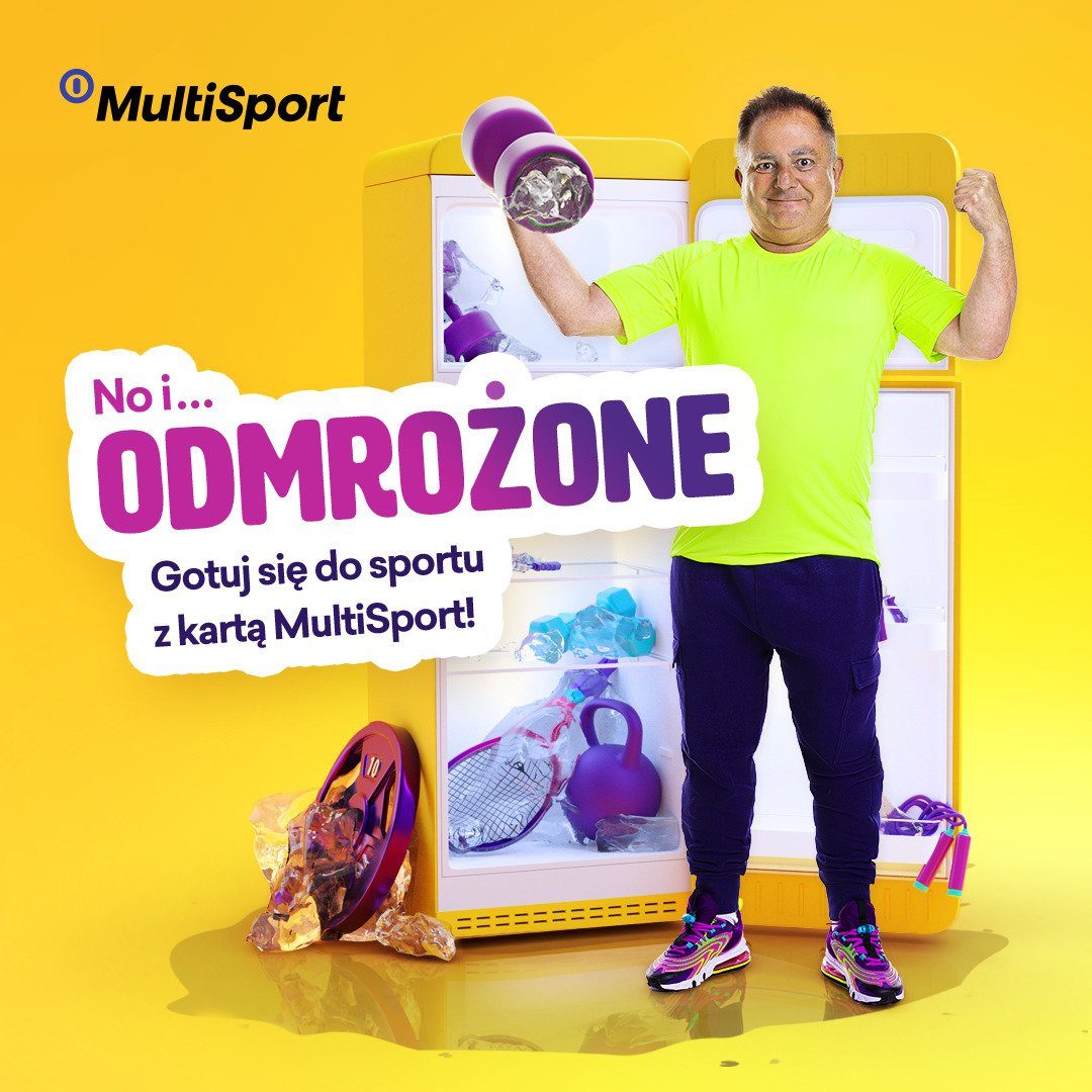 MultiSport encourages everyone to return to workouts in sports facilities. Robert Makłowicz becomes the ambassador of the “Get ready for sport” campaign