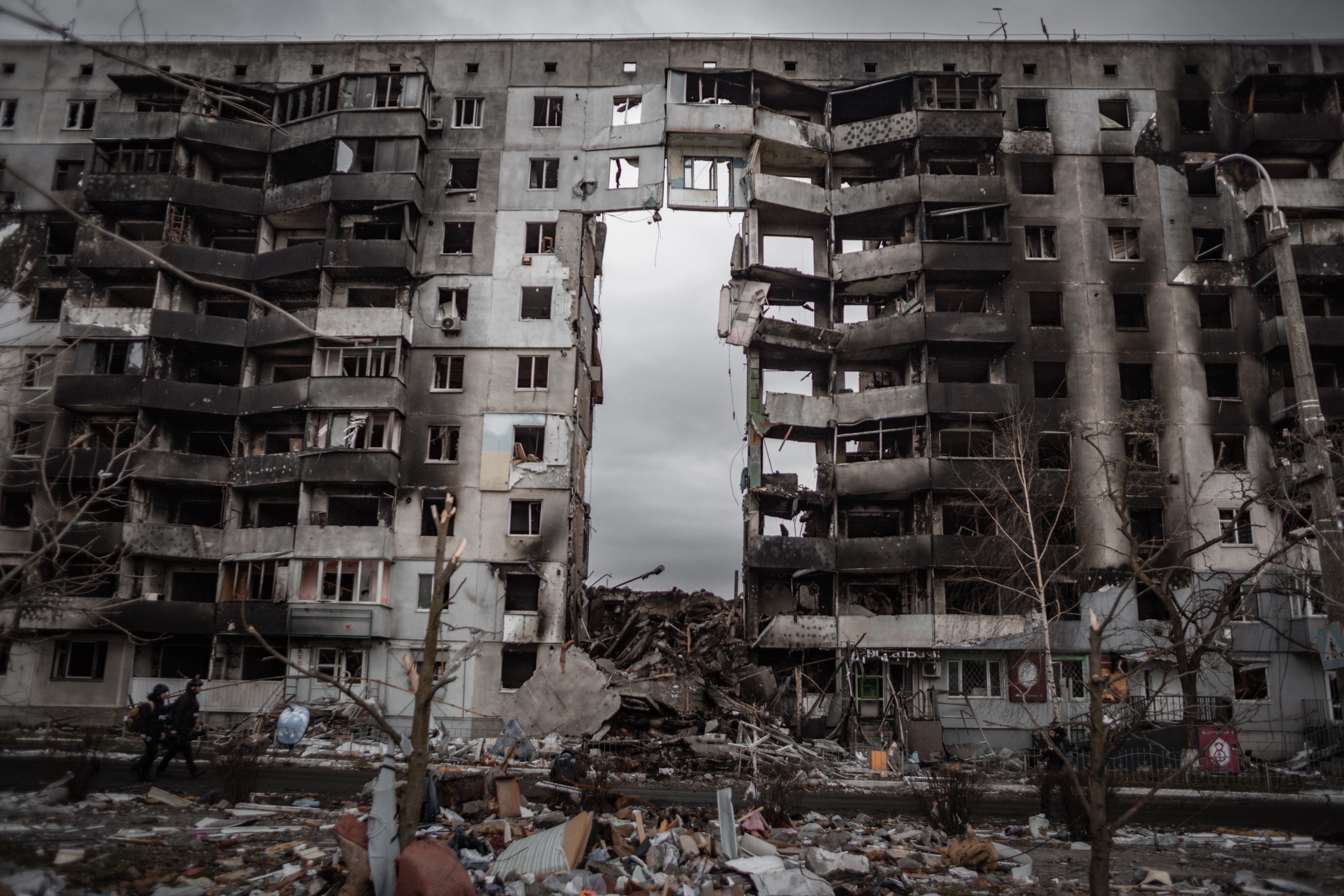 Exploded Apartment Block Ukraine/Алесь Усцінаў 