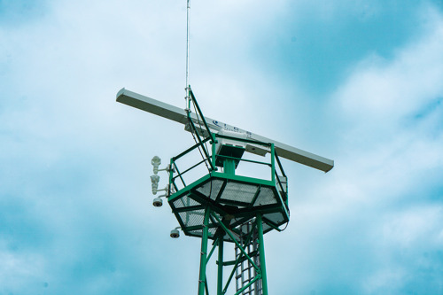 Réseau étendu de radars et de caméras couvrant l'ensemble de la zone portuaire d'Anvers