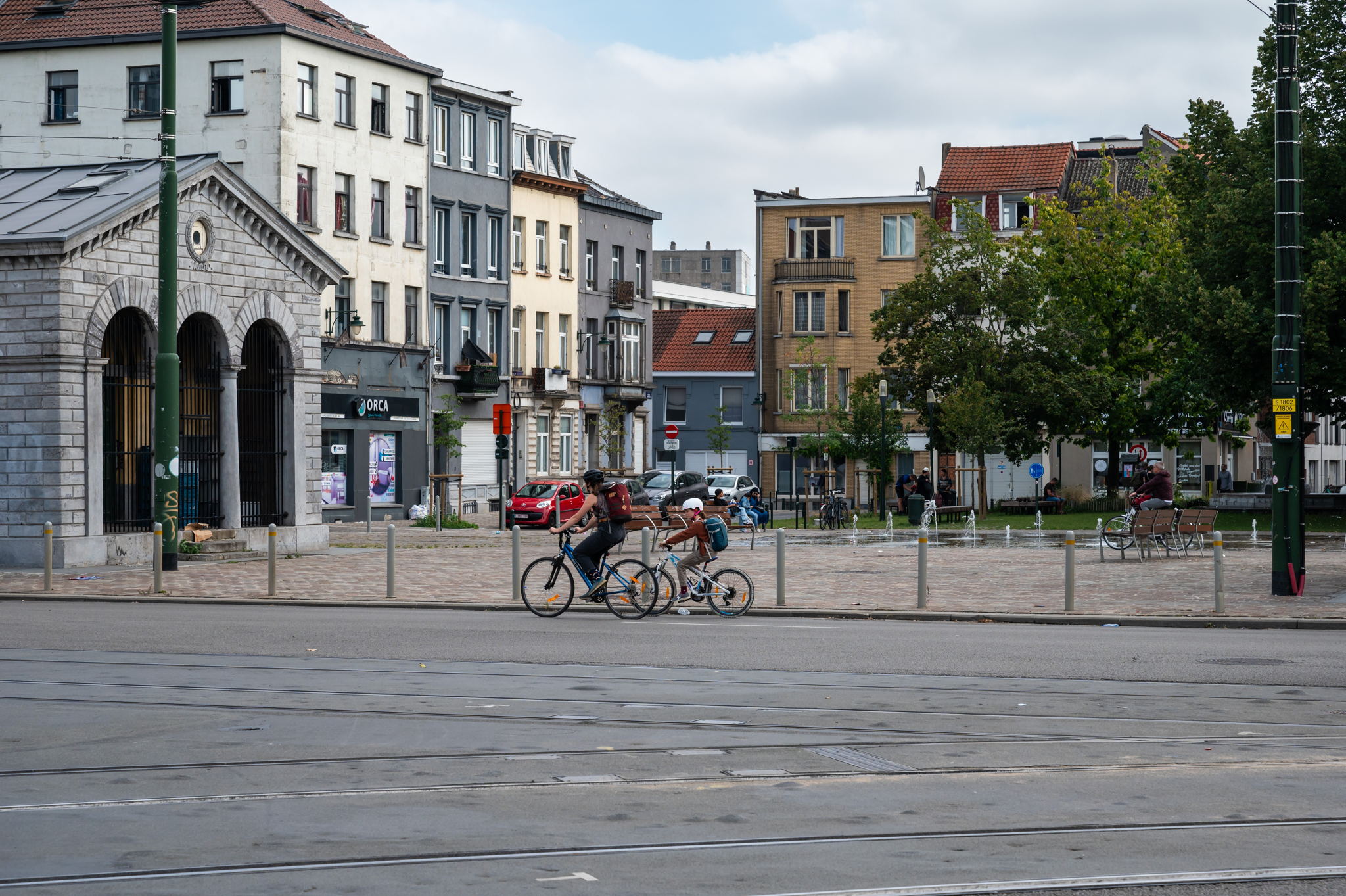 Fewer and fewer Brussels residents drive their children to school