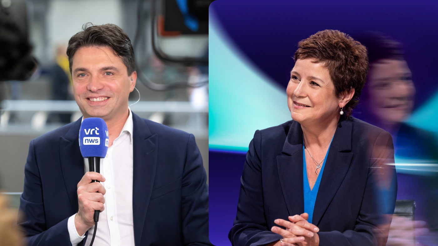 Michaël Van Droogenbroeck en Kathleen Cools presenteren vernieuwde De Zevende Dag