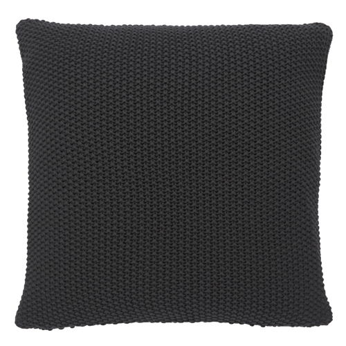 Habitat Paloma Knitted Cotton Cushion - Grey - 45x45cm, £18
