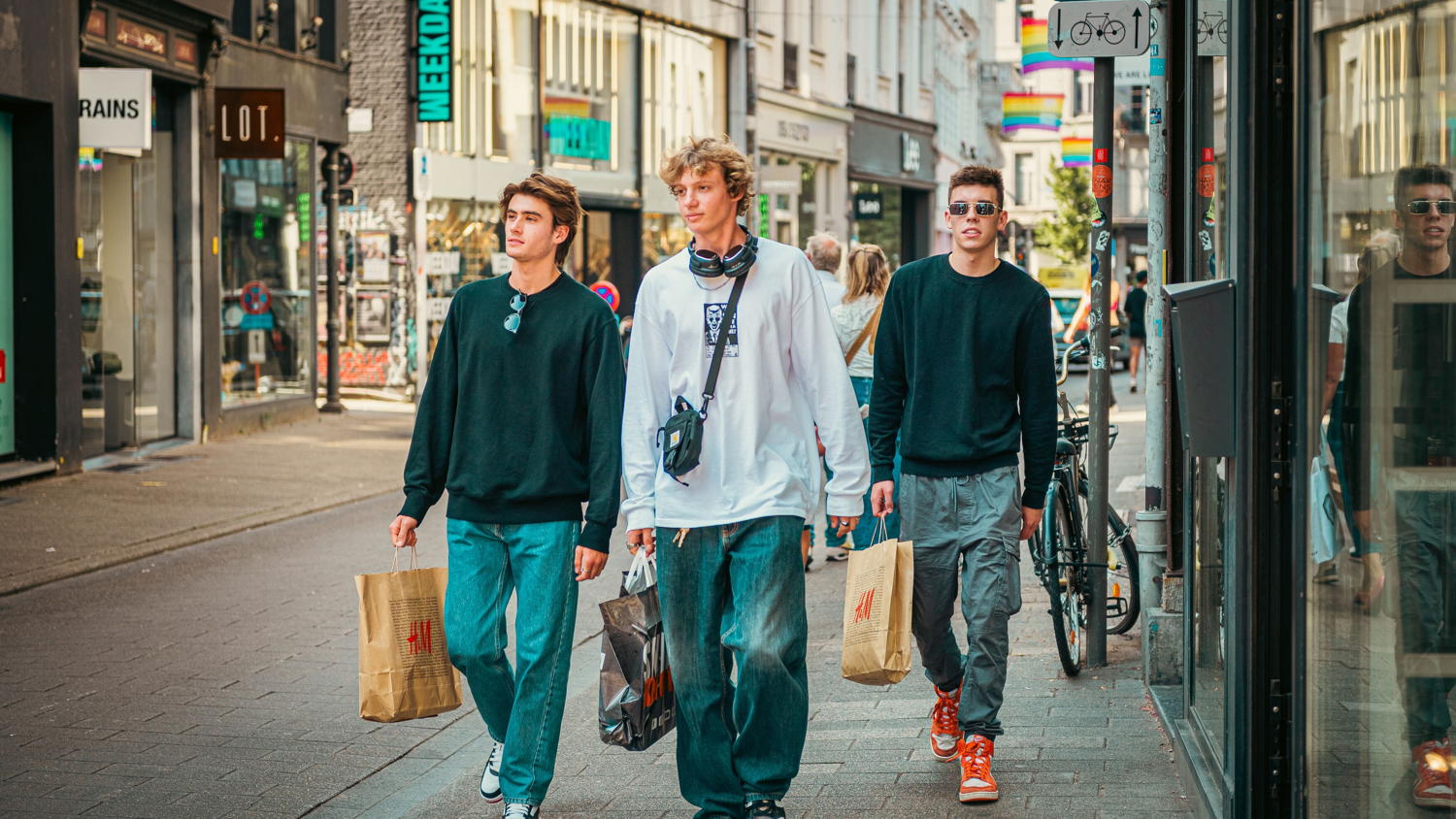 Winkelen in de Kammenstraat ©Wim Haderman