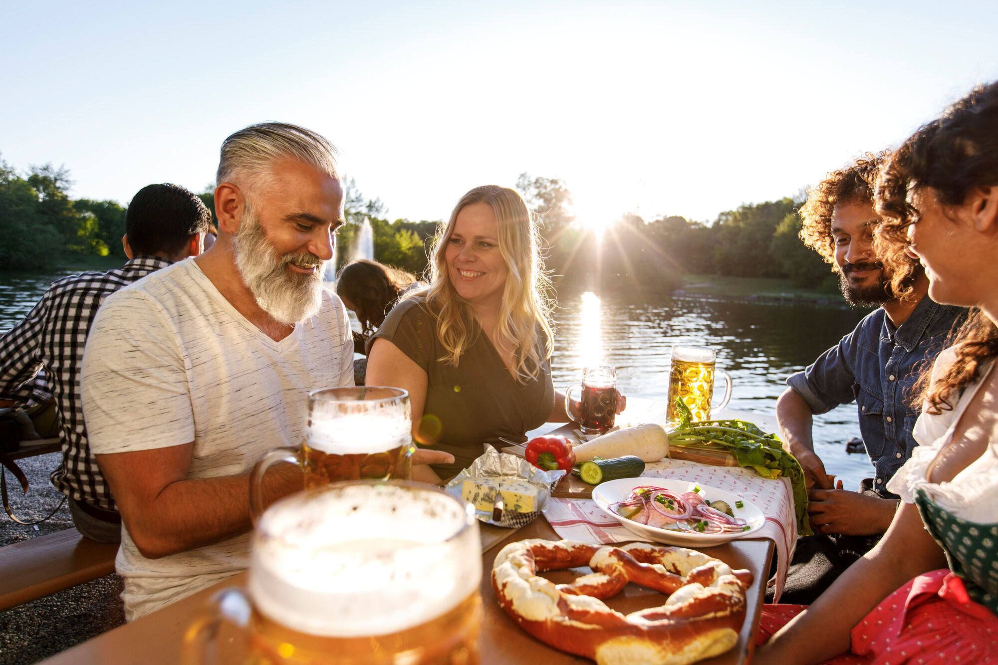 Beer garden, Munich © München Tourismus, Christian Kasper