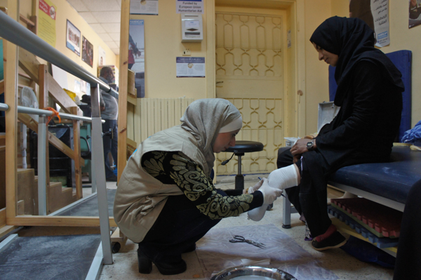 Syrië: 3 miljoen mensen met verwondingen en handicaps