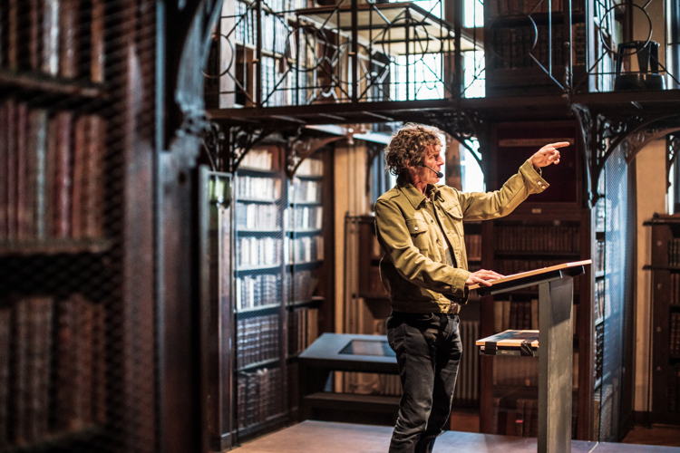 Lezing in de Nottebohmzaal | Erfgoedbibliotheek Hendrik Conscience | Foto: LUCID