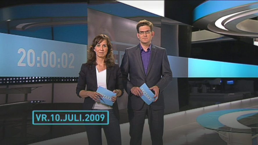 Lisbeth Imbo en Emmanuel Rottey - (c) VRT