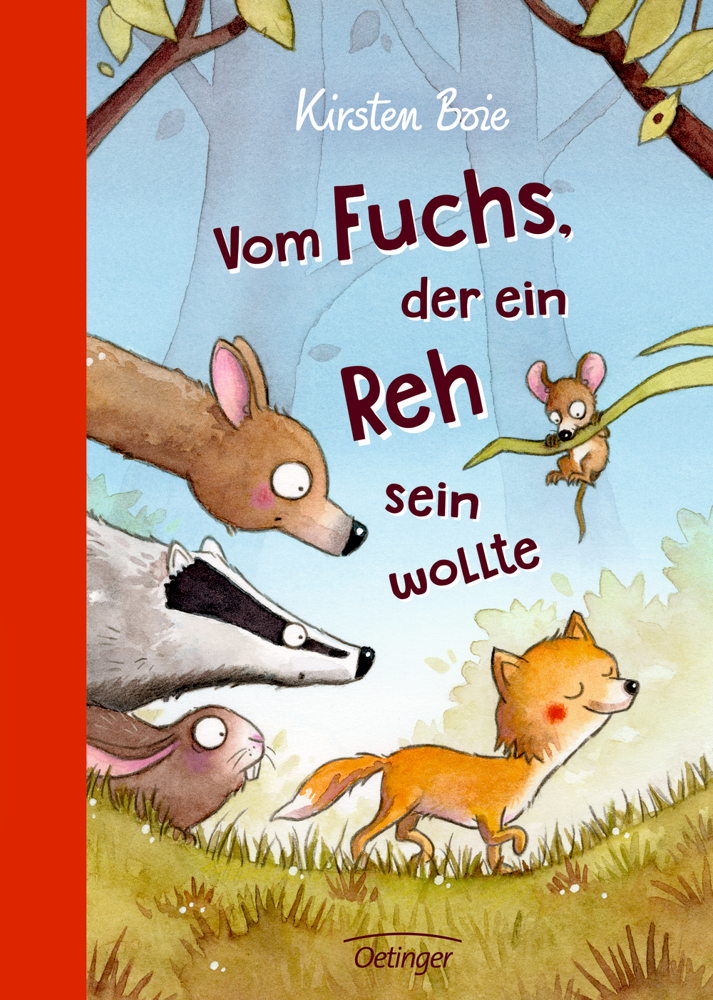Eines der beteiligten Bücher: "Vom Fuchs, der ein Reh sein wollte" von Kirsten Boie.