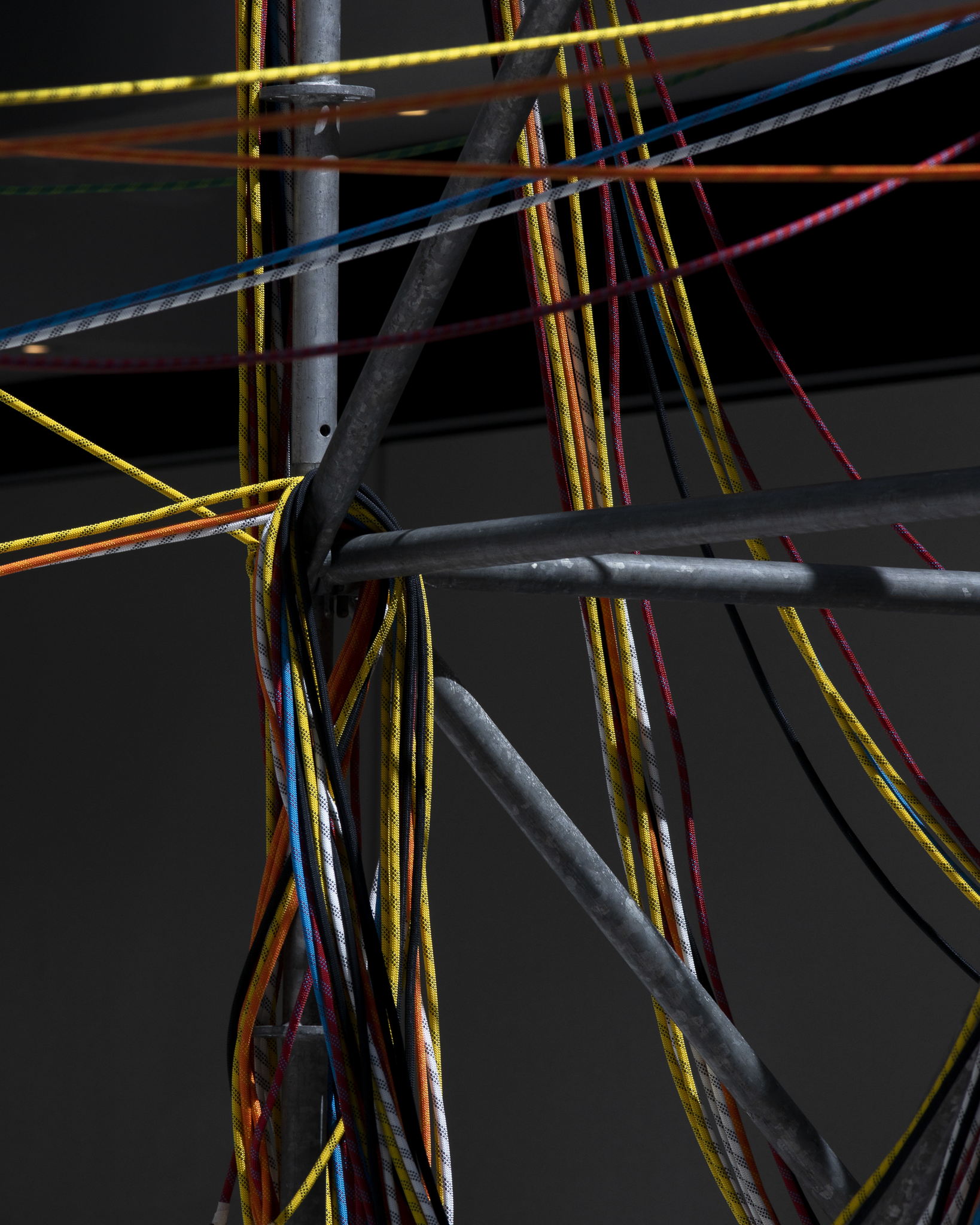 Rope Chandelier by Theseus Chan and Studio Juju, image by Don Wong