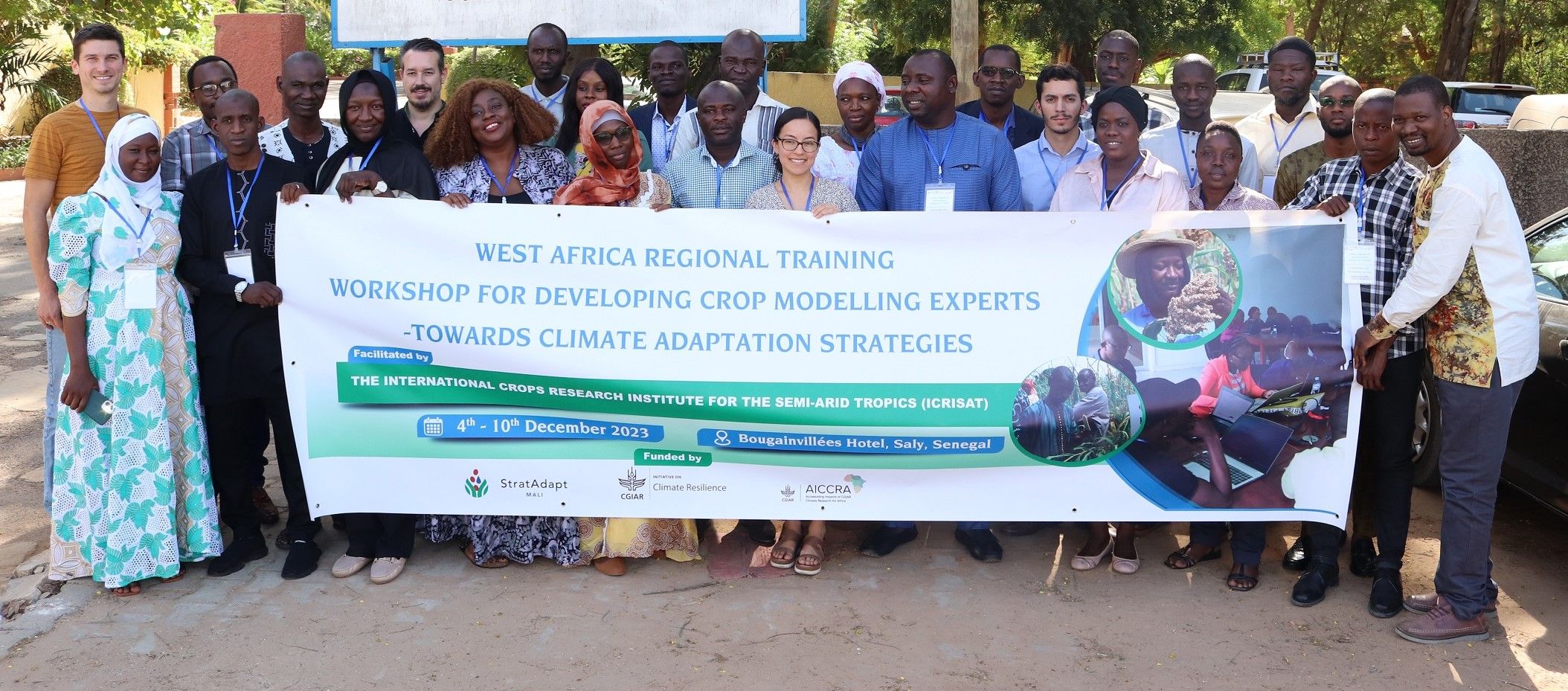 Participants to the workshop, Saly, Senegal.