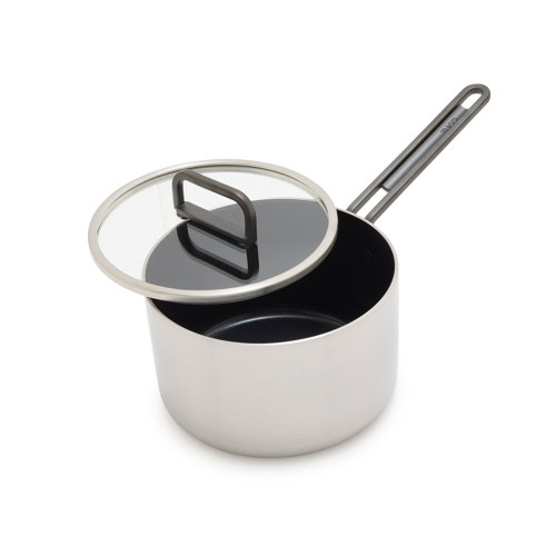 GreenPan™ Stanley Tucci™ Stainless Steel Ceramic Nonstick 2QT/16cm Saucepan with Lid - €179 GreenPan™ Stanley Tucci™ Stainless Steel Ceramic Nonstick 2QT/16cm Saucepan with Lid - €179