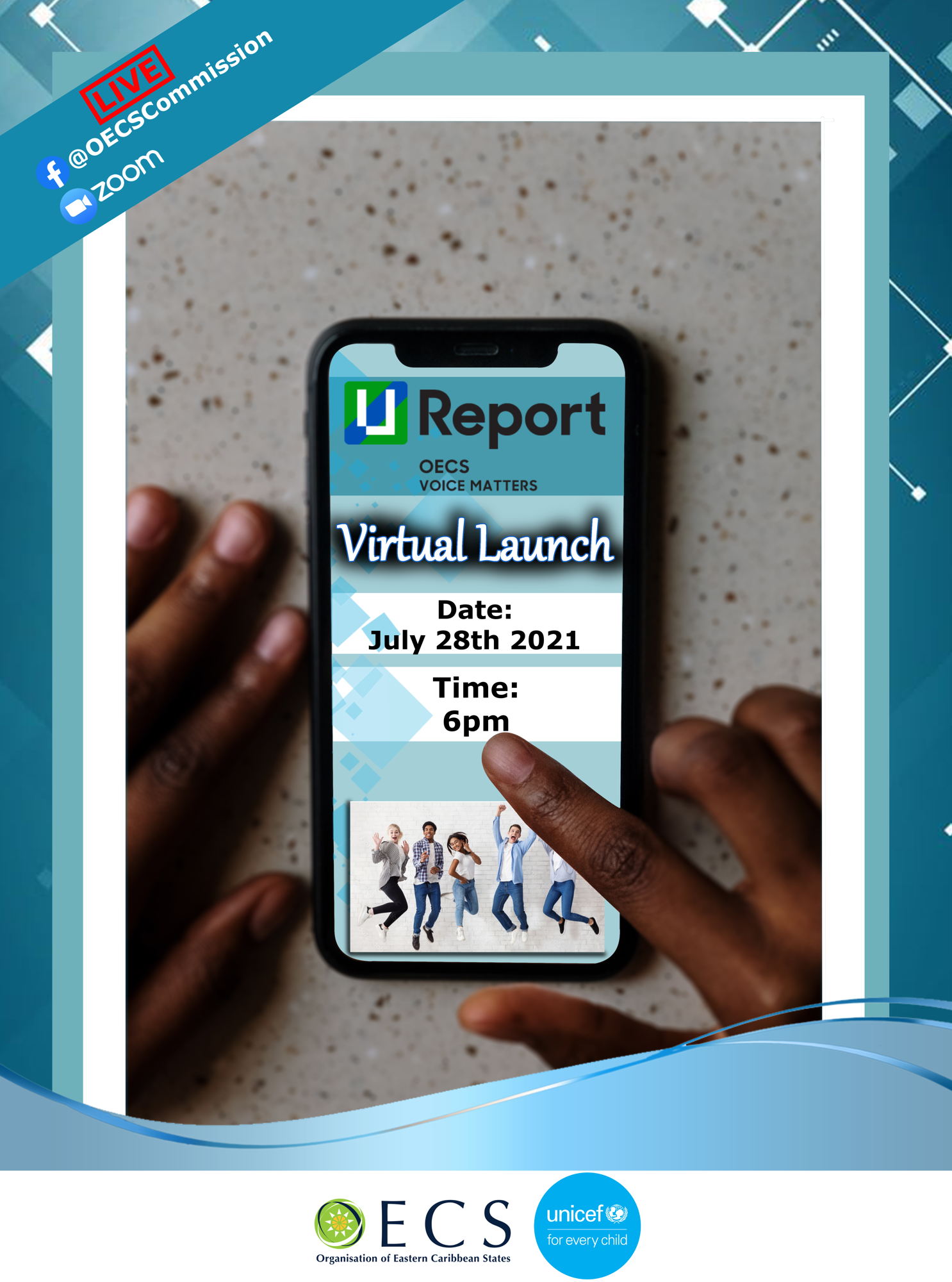 Register Now: https://bit.ly/oecs-ureport-launch