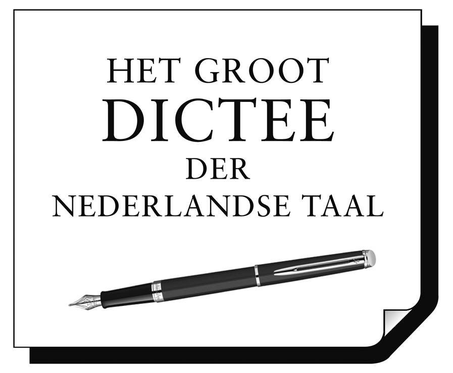 Nieuw Logo Groot Dictee 2016 -  (c) Men at Work / VRT