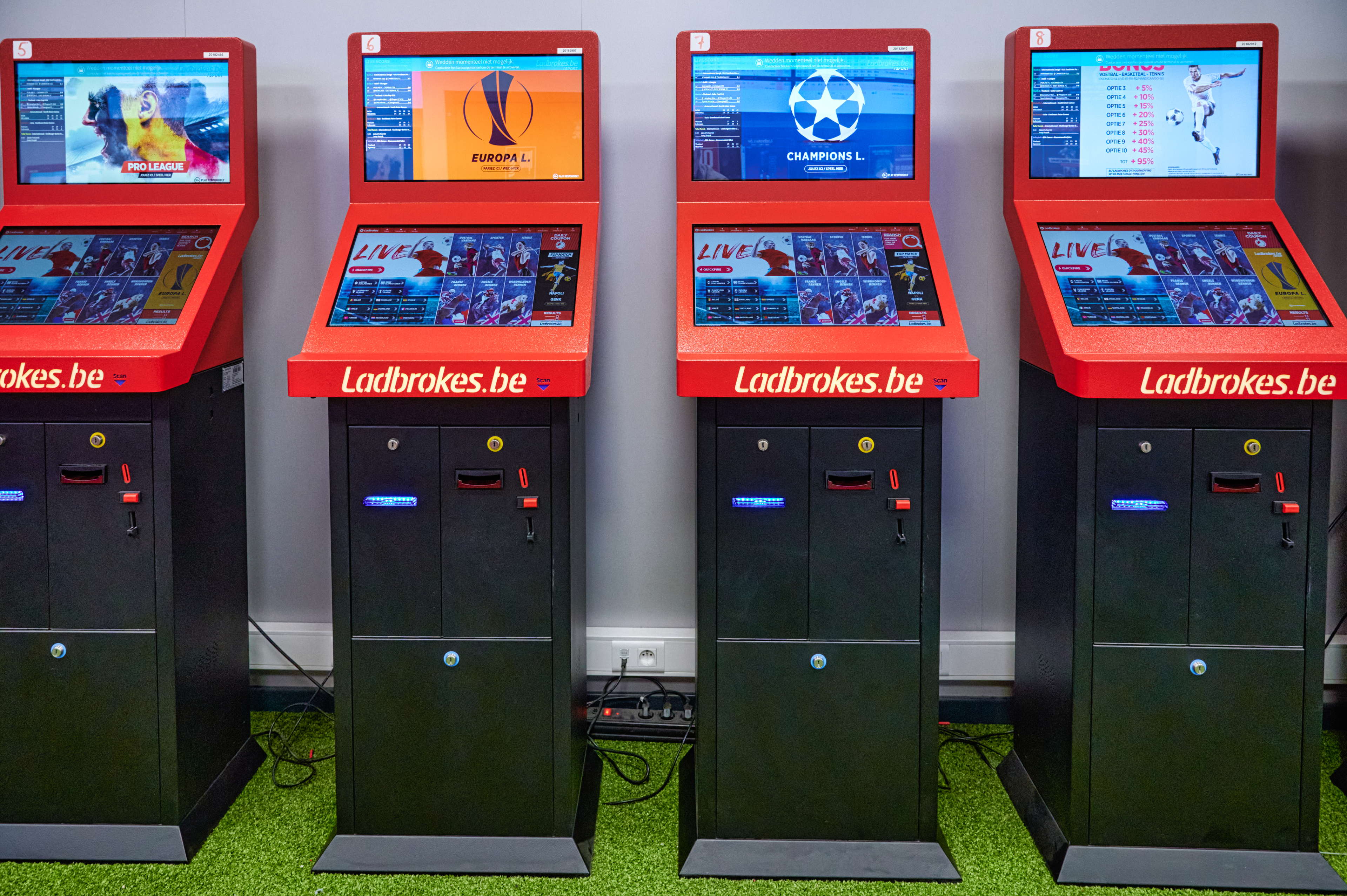 Agentschappen Ladbrokes.be open sinds maandag 8 juni
