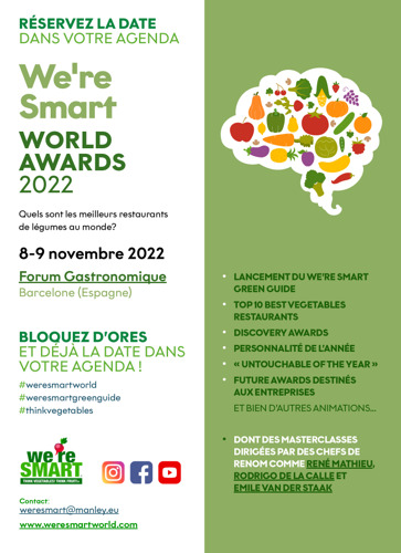 Save the Date: We're Smart World Awards 2022