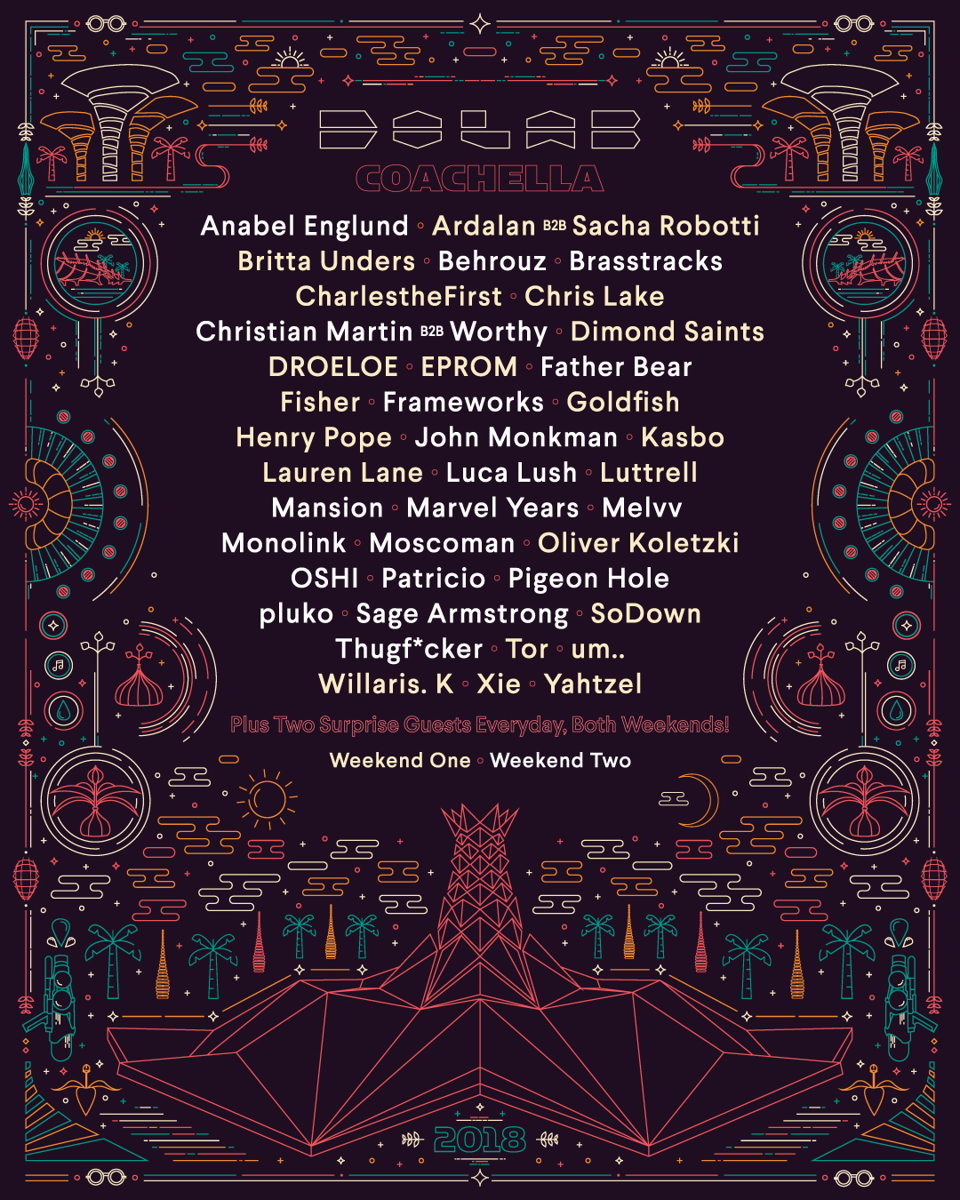 Do LaB 2018 lineup