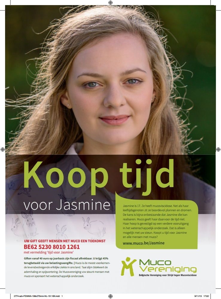 Affiche Koop Tijd voor Jasmine