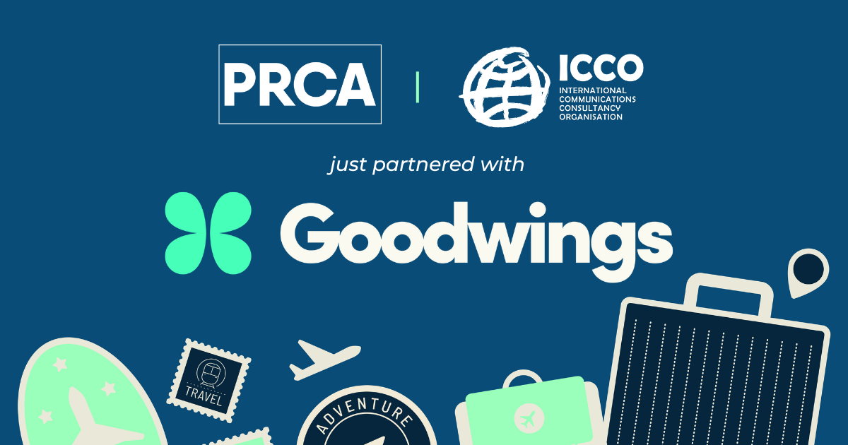 The PRCA and ICCO show commitment to “Being the Change” with Goodwings partnership 