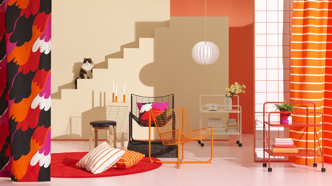 IKEA brengt ode aan de jaren 70 en 80 met de tweede lancering van de kleurrijke Nytillverkad collectie