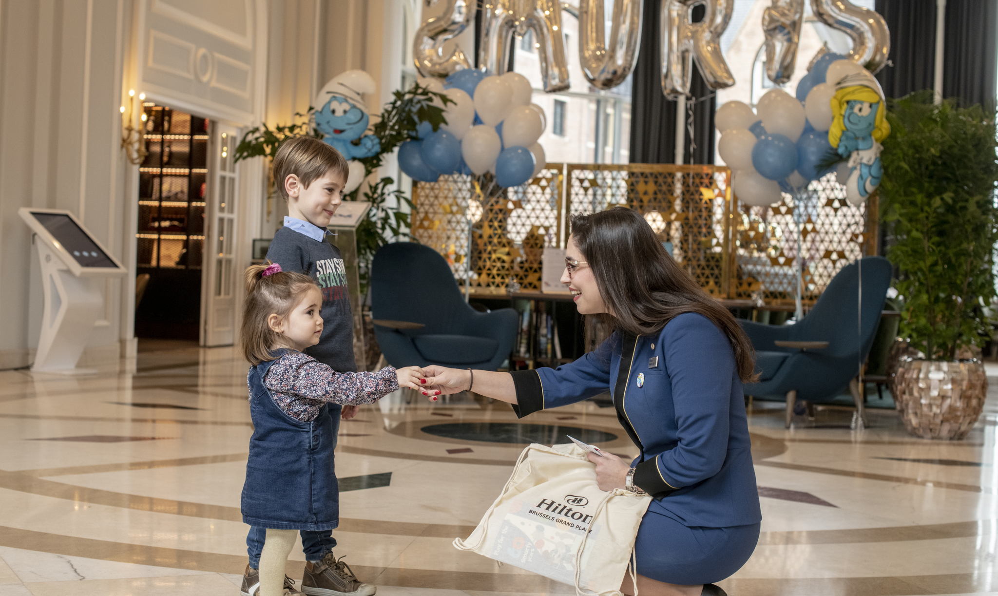 Hilton Grand Place  | Een unieke Smurfenkamer in België
