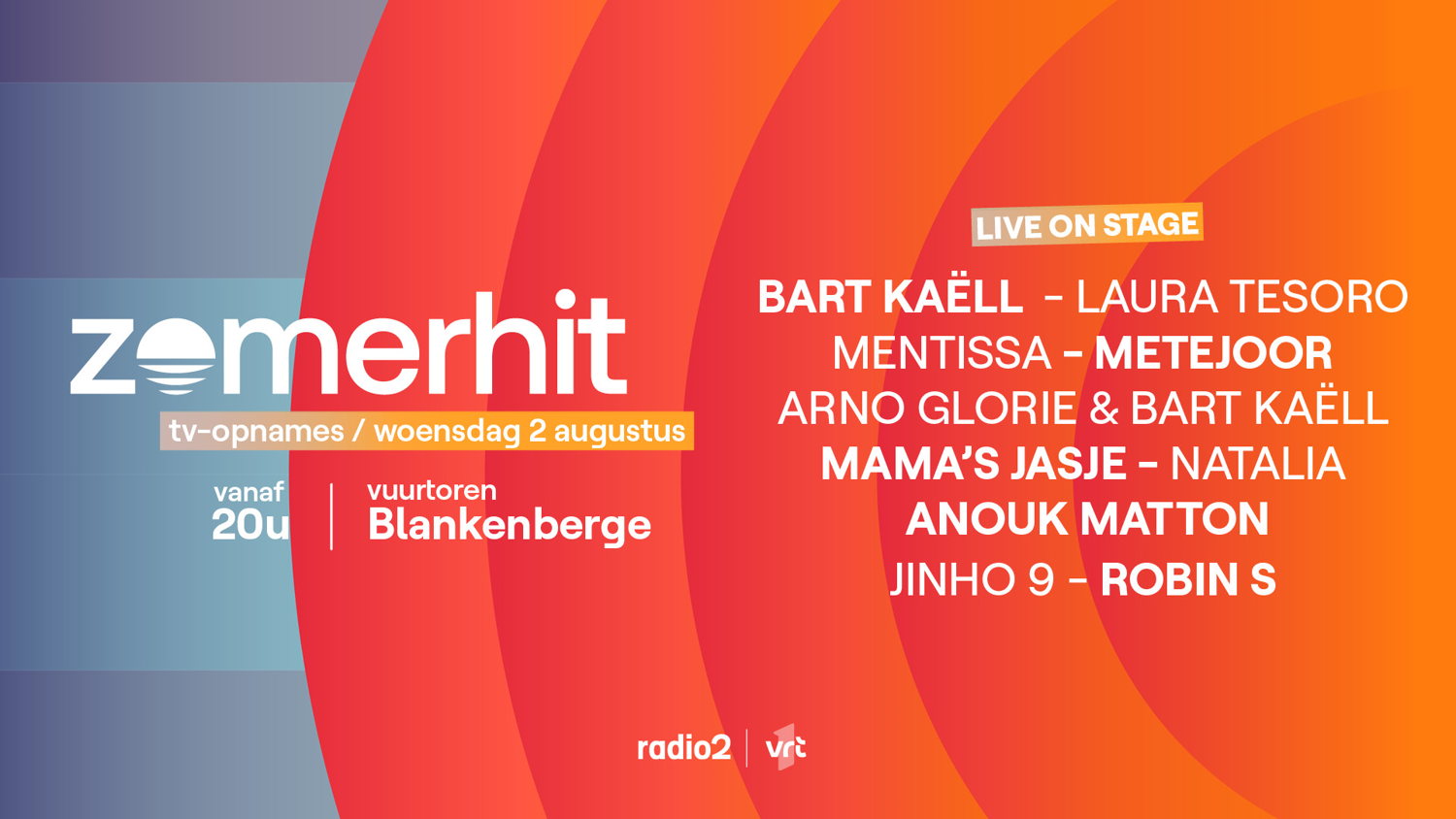 Zomerhit show 4 – © VRT