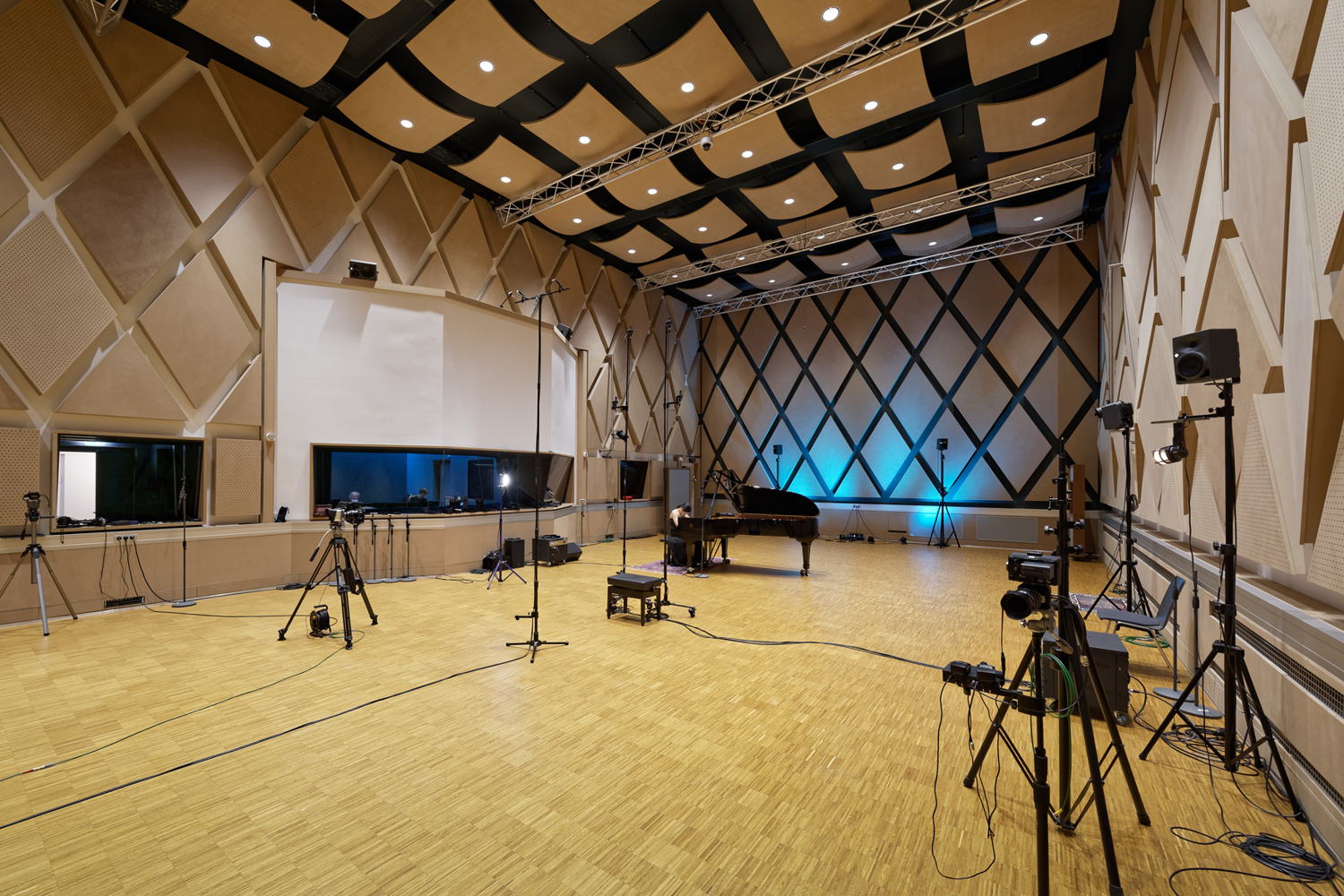 A highlight of Tonstudio Tessmar is the 190 m² recording studio
