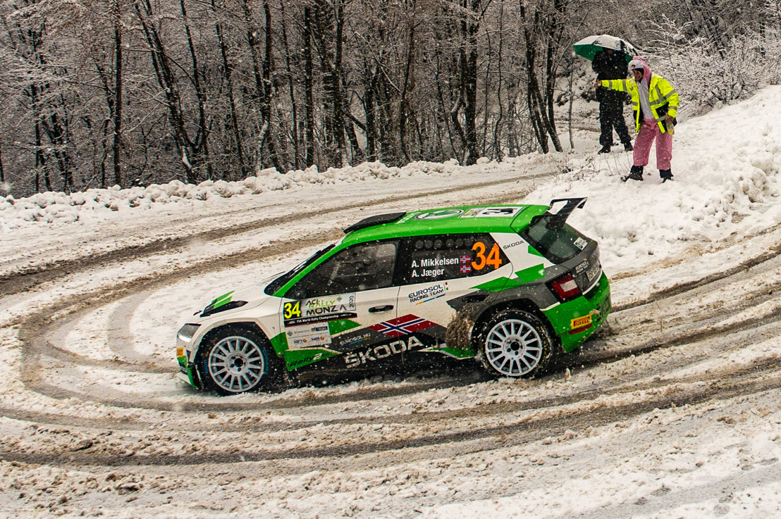 Rallye Monte-Carlo: ŠKODA FABIA Rally2 evo driver Andreas Mikkelsen among favourites in WRC2