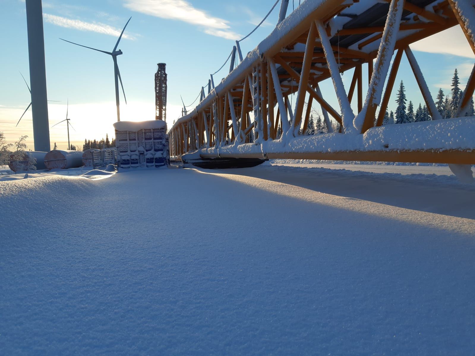 A lot of wind around Sweden