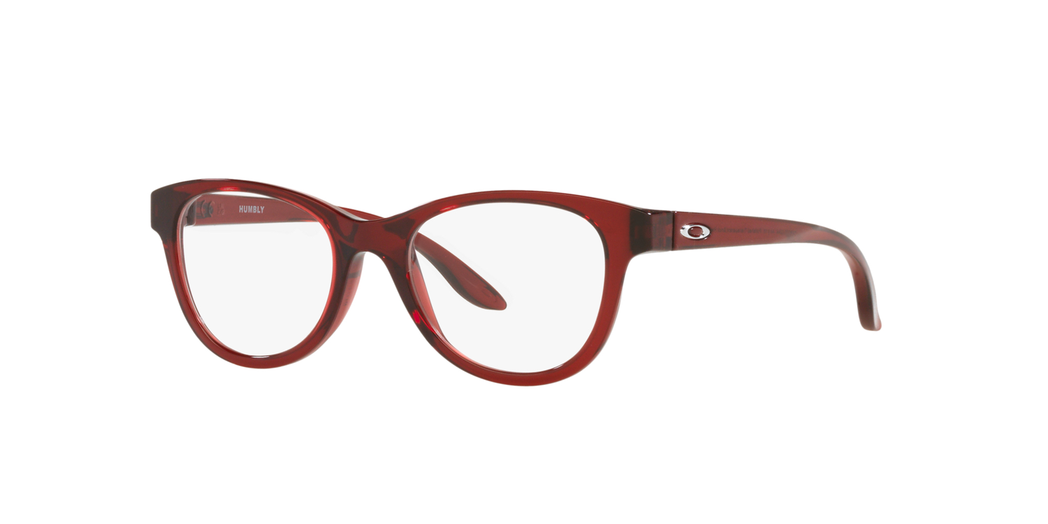 OAKLEY HUMBLY POLISHED TRANSLUCENT BRICK RED