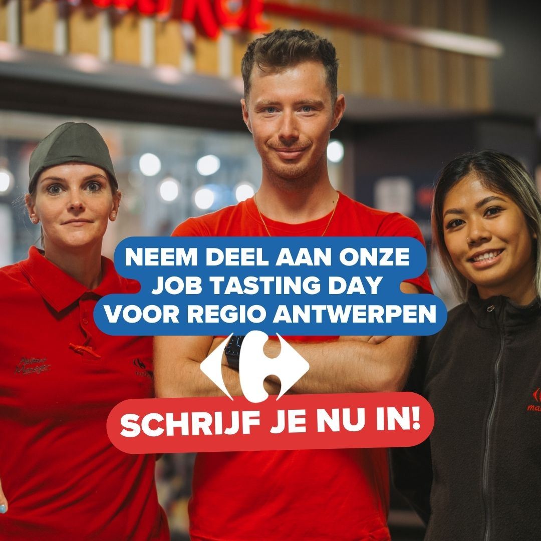 Carrefour België werft aan via WhatsApp, AI en vernieuwde Job Tasting Days 