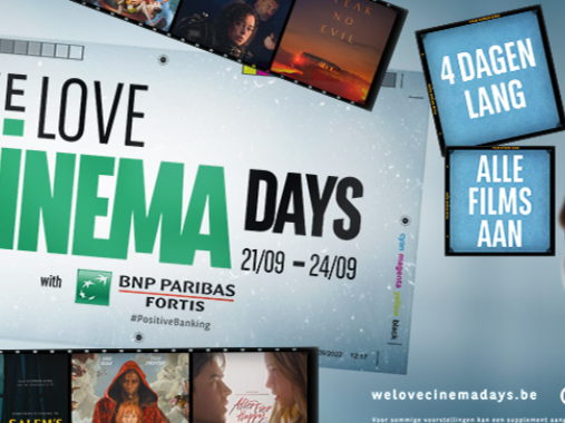 De We Love Cinema Days komen er weer aan