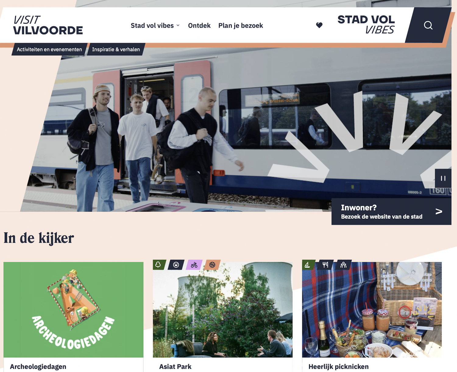 Nieuwe website Vilvoorde