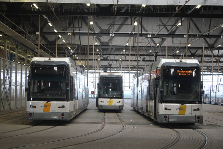 Stelplaats Deurne, van De Lijn, gebouwd in 2012.
