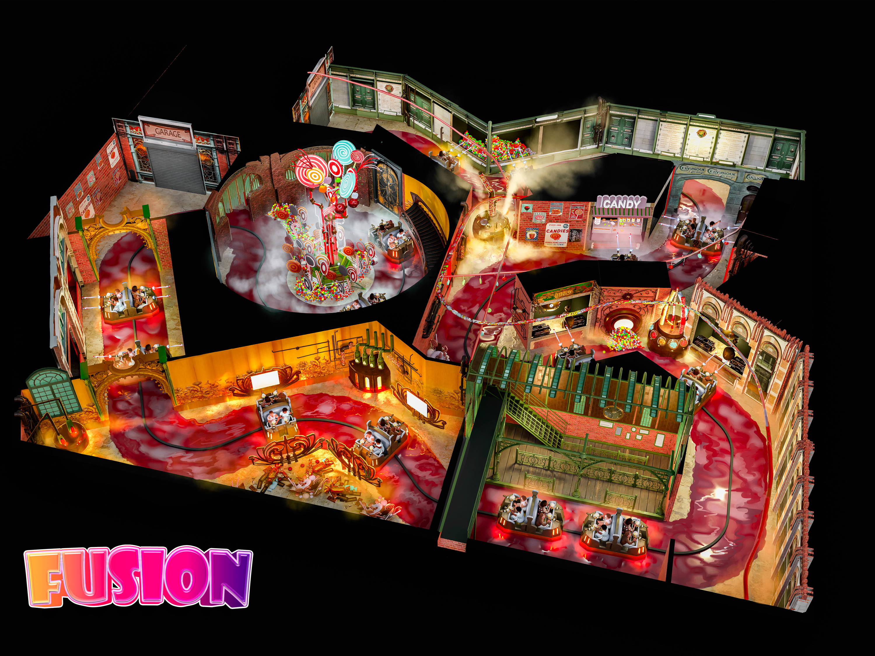 FUSION, Le nouveau « dark ride » alliant le meilleur de la thématisation et des médias pour une expérience immersive  