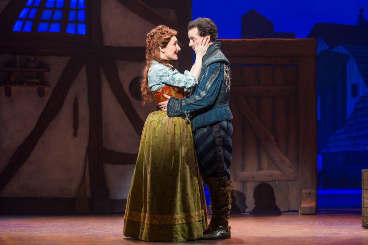 Maggie Lakis and Rob McClure. © Jeremy Daniel