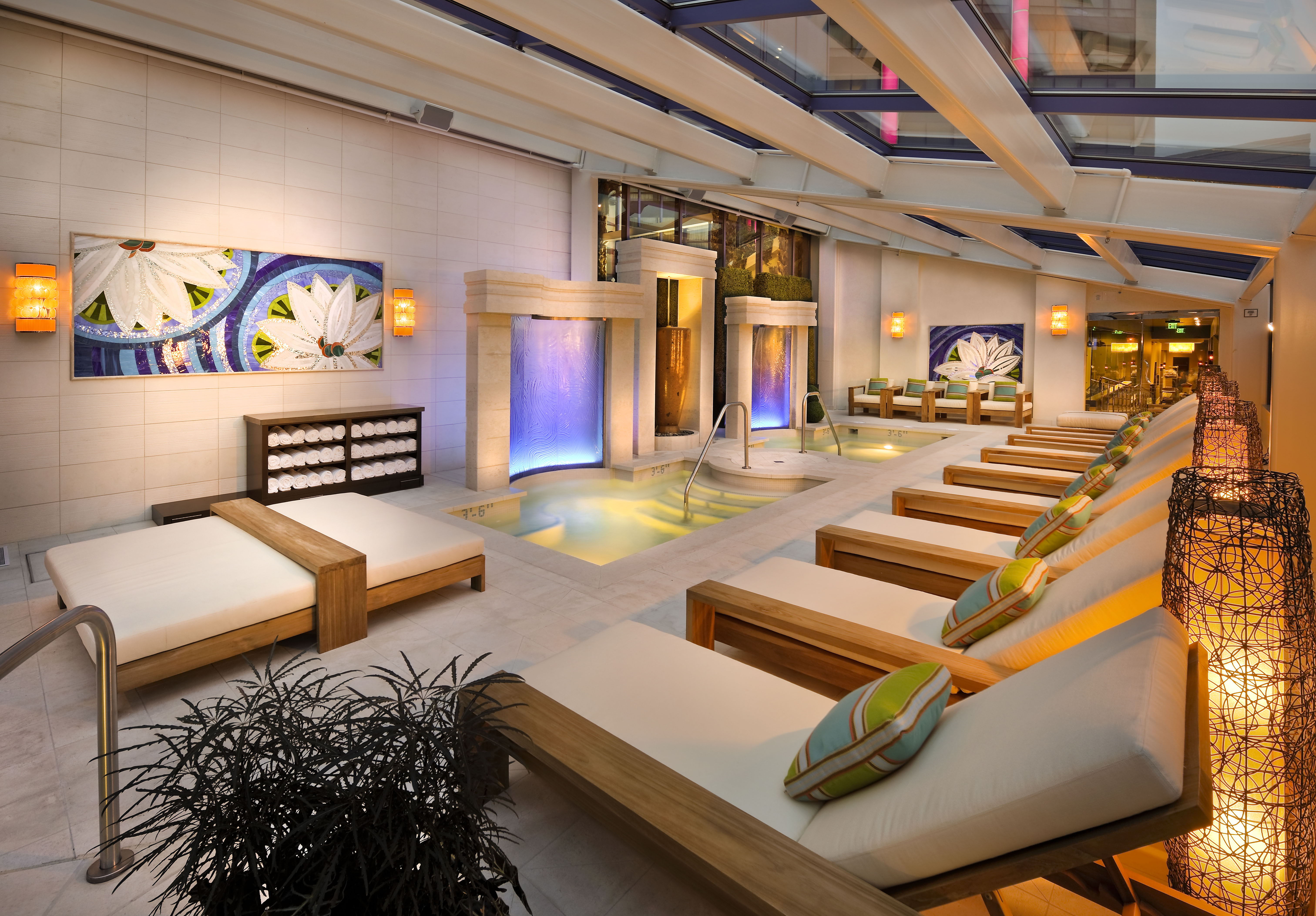 Spa Atlantis in Reno, Nevada. The same award-winning team is designing the spa at Monarch.