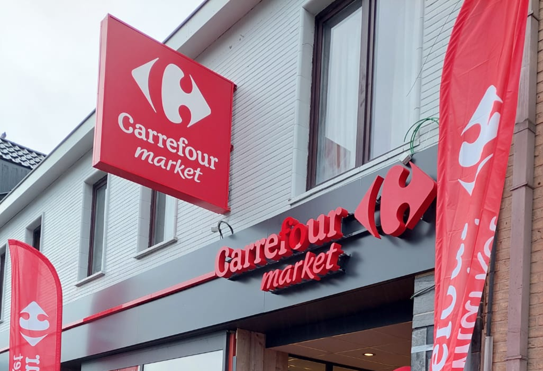 Carrefour Market Roosdaal krijgt een make-over