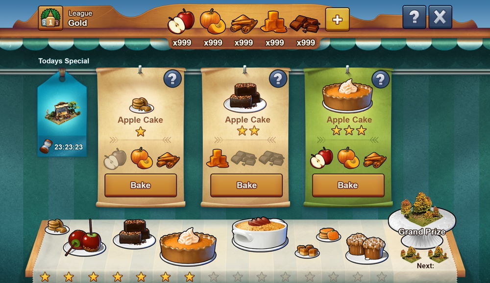 Forge of Empires Baking Contest