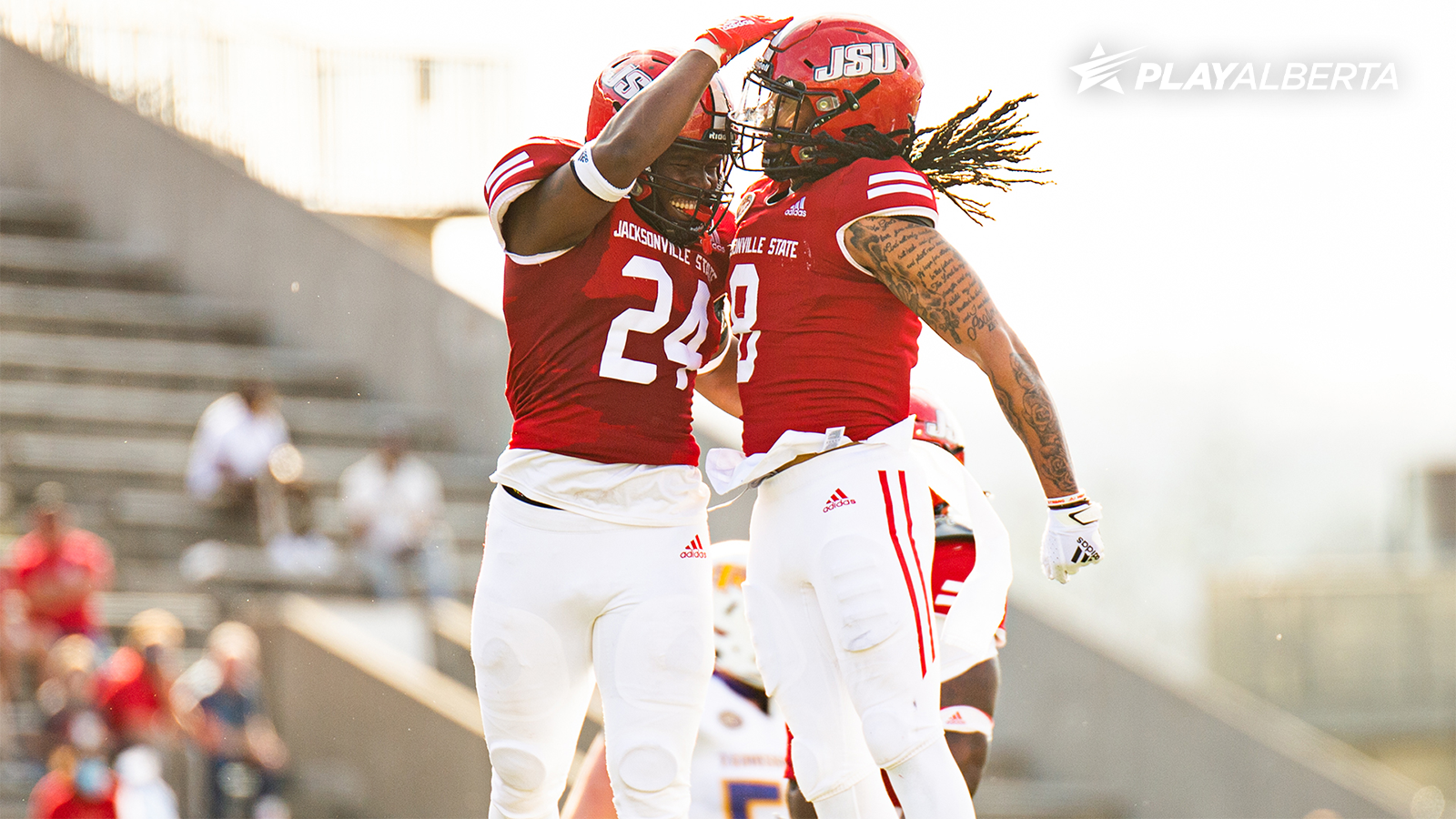 Markail Benton (8) with Jacksonville State ​ | Photo Courtesy: Jacksonville State Athletics