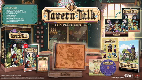 Fwd: Tavern Talk Gets Physical, with Strictly Limited, on Nintendo
 Switch! (plus extras)