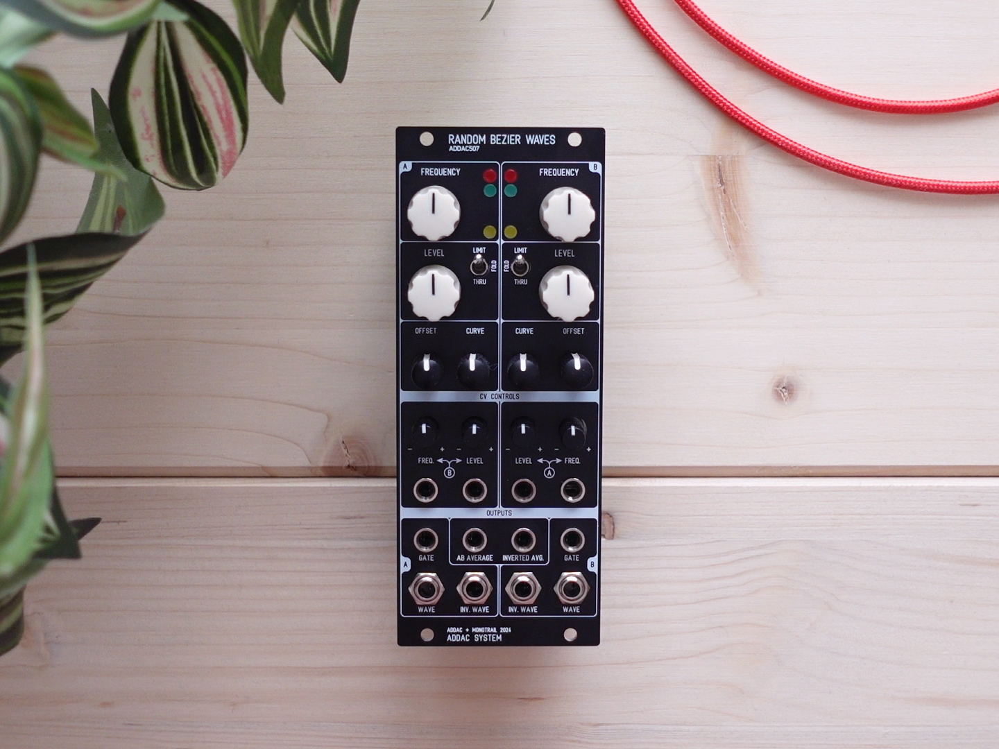ADDAC System and Monotrail Collaborate on Pioneering New Eurorack Module: Random Bézier Waves