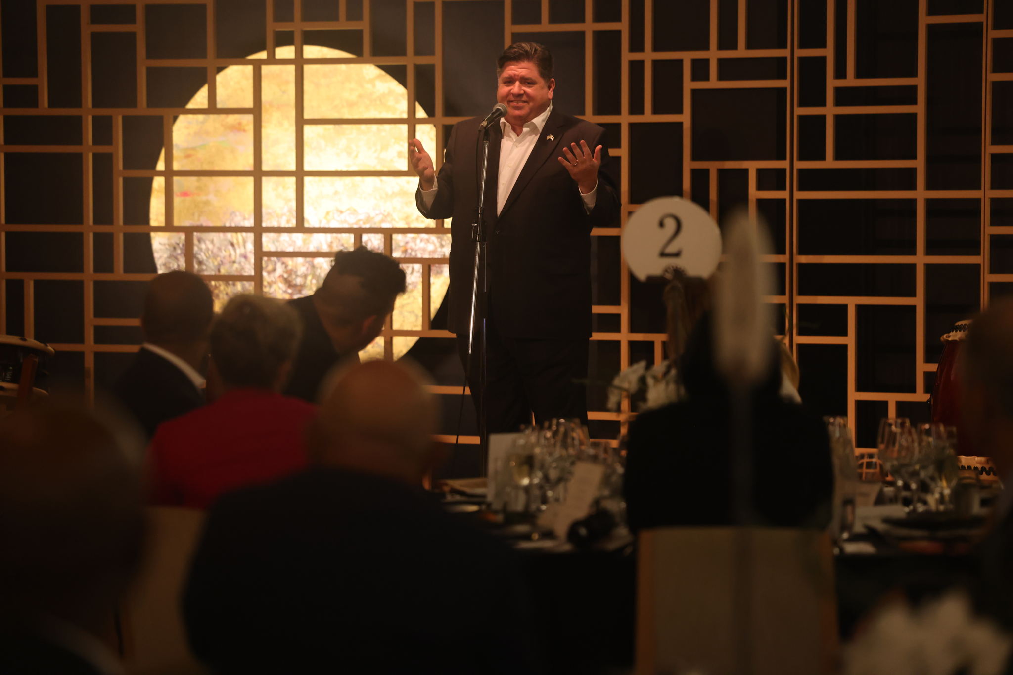 Governor Pritzker Speaks to Delegates