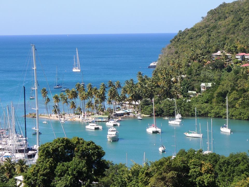 Marigot Bay. Saint Lucia 
