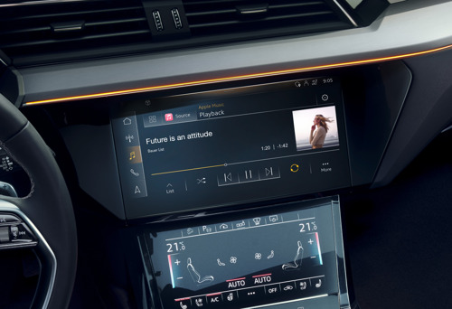 Audi integreert Apple Music in een groot aantal modellen