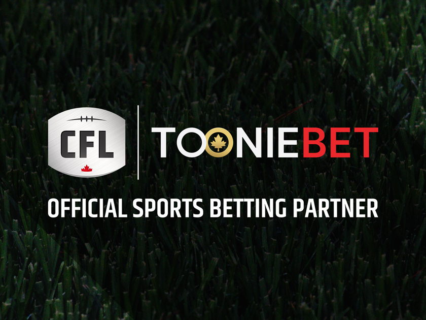 SOFT2BET'S BRAND TOONIEBET NAMED AN OFFICIAL SPORTS BETTING AND CASINO PARTNER OF THE CANADIAN FOOTBALL LEAGUE