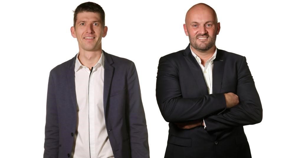 Stichters Thijs Vanhoutte en Tom Bogaert Stichters Thijs Vanhoutte en Tom Bogaert