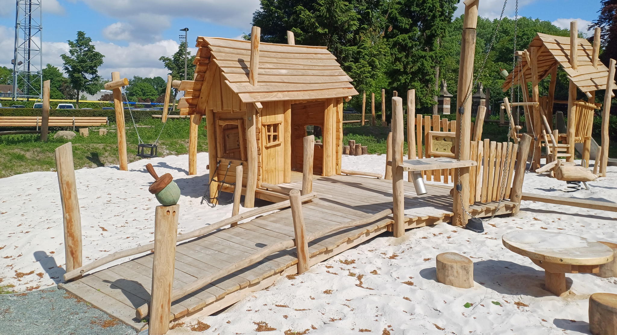 Persuitnodiging: Opening speelterrein Gemeentepark Merksem